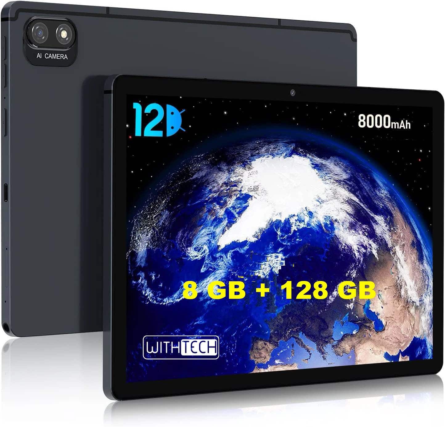 Withtech CIS Edison X Game Deca core 10' 8/128GB 4G  Negra