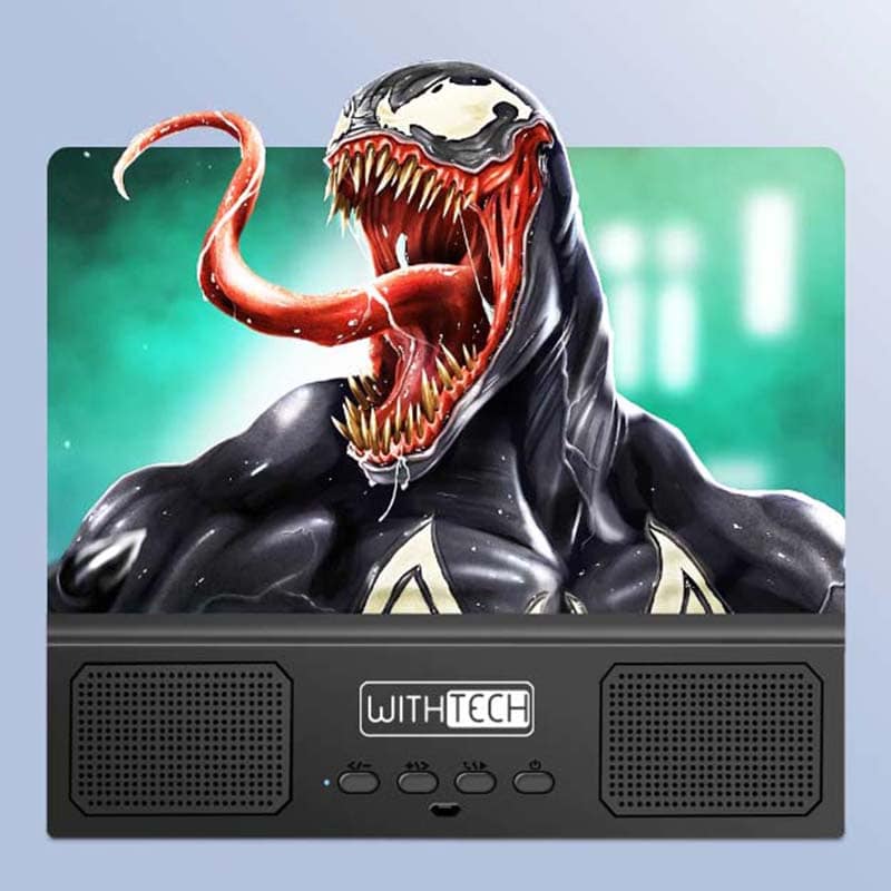 Ampliador de pantalla para teléfono móvil con altavoces bluetooth